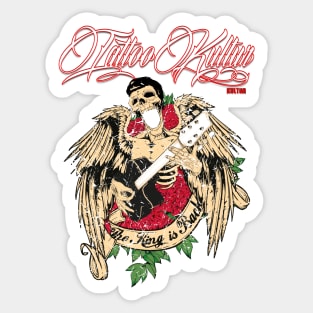 Tattoo Kultur - The King Is Back Sticker